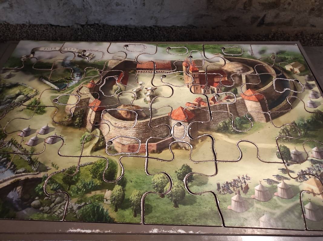 Egerský hrad - puzzle :)