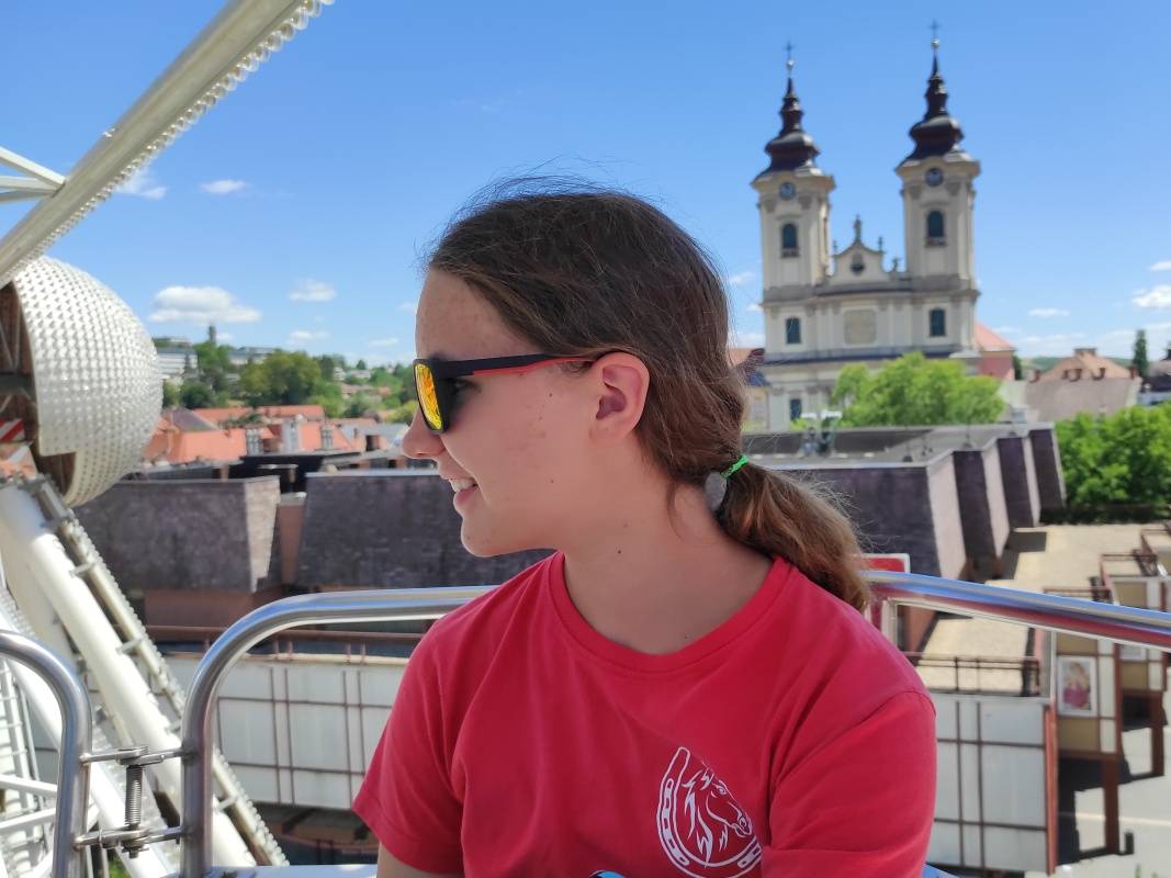 Ale vrátili sme sa ... vyhliadkové koleso ...