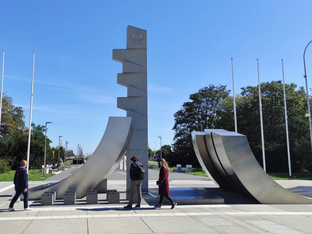 Gdynia - Pomník Morského Poľska