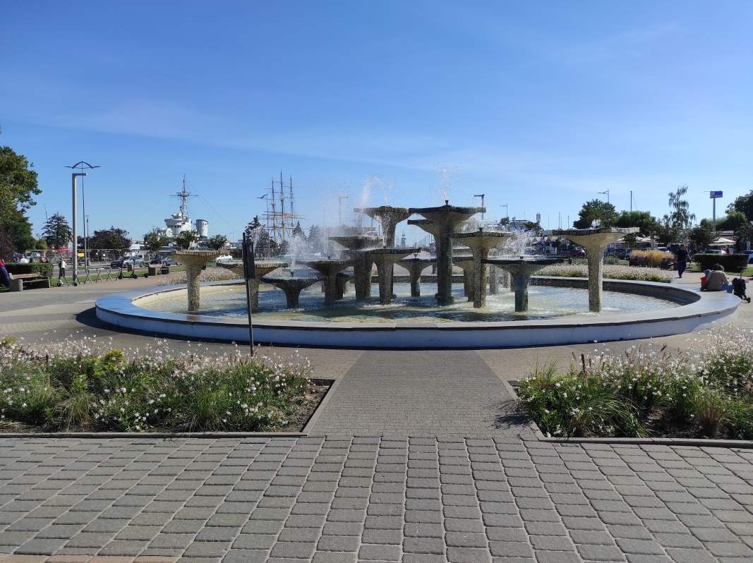 Gdynia - fontána