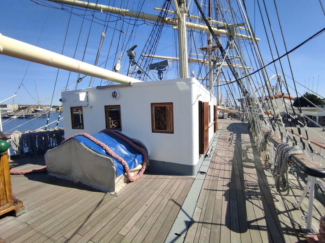 Gdynia - Dar Pomorza - na palube