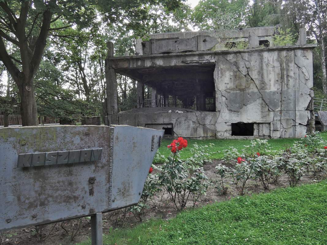 Westerplatte - ruiny kasární