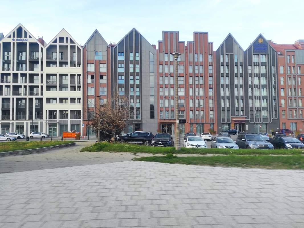 Gdaňsk - domy ako v Kodani