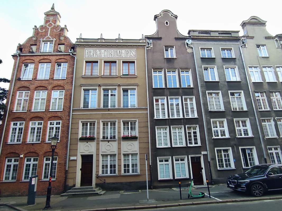 Gdaňsk - domy ako v Amsterdame
