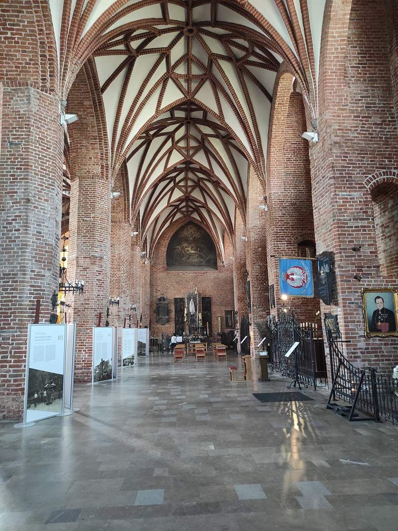 Bazilika sv. Brigity - bočná loď