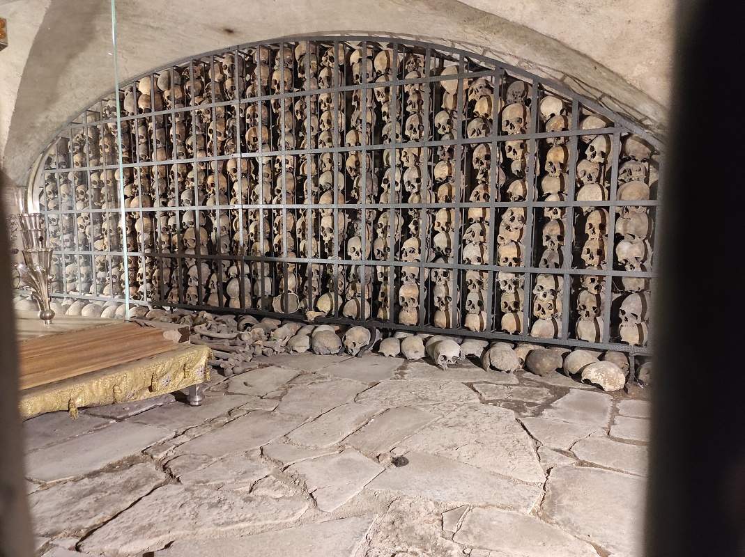 Bazilika sv. Brigity - krypta