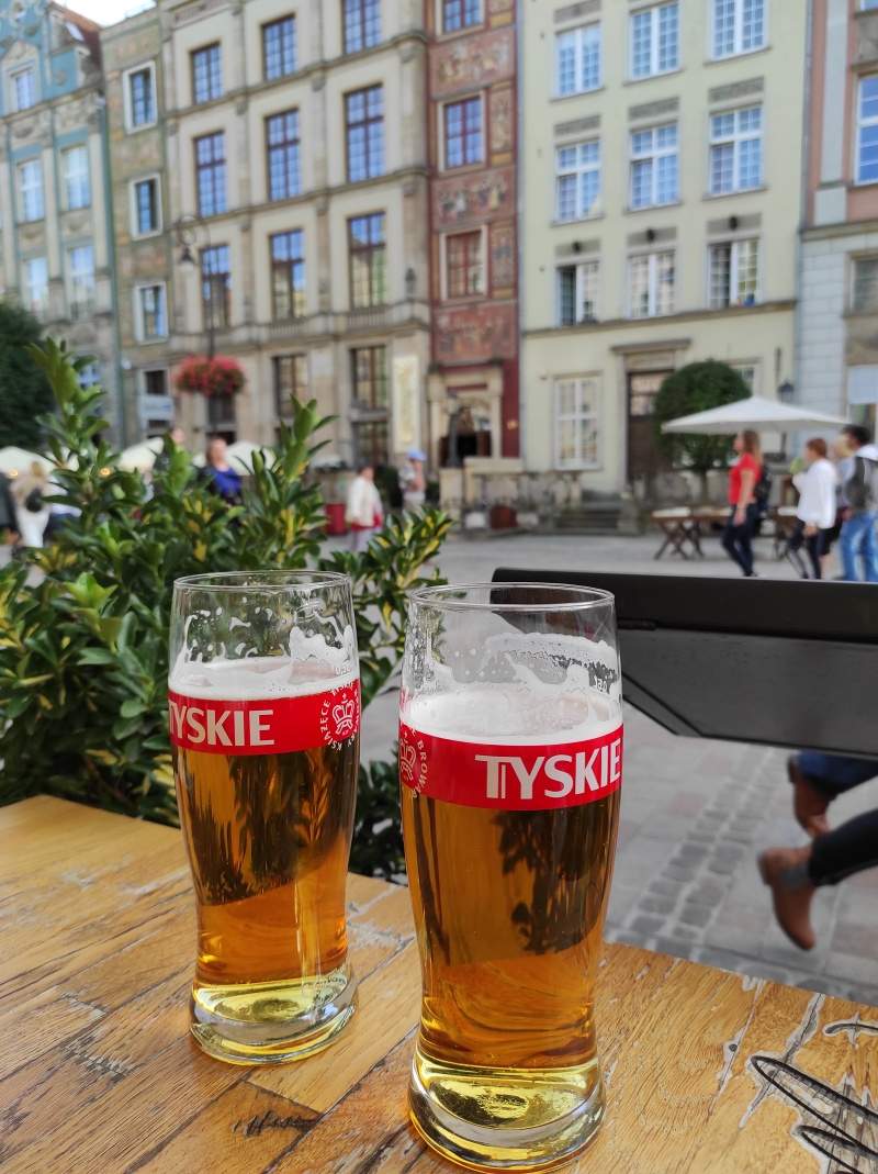 Dnes večer sme si dopriali pivo