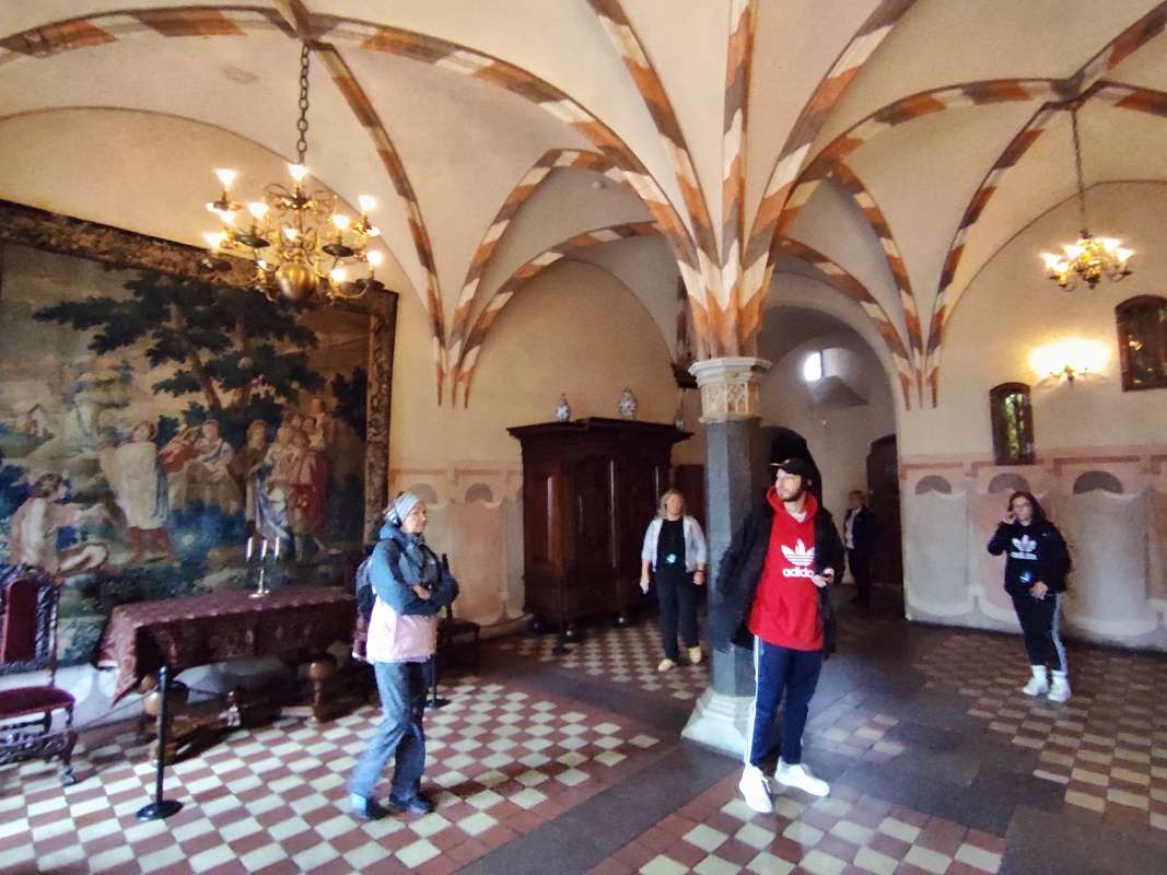 Prvá expozícia - pôvodne nemocnica, neskôr byty úradníkov