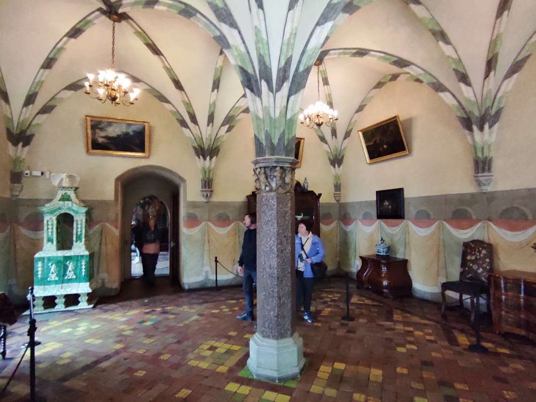 Prvá expozícia - pôvodne nemocnica, neskôr byty úradníkov
