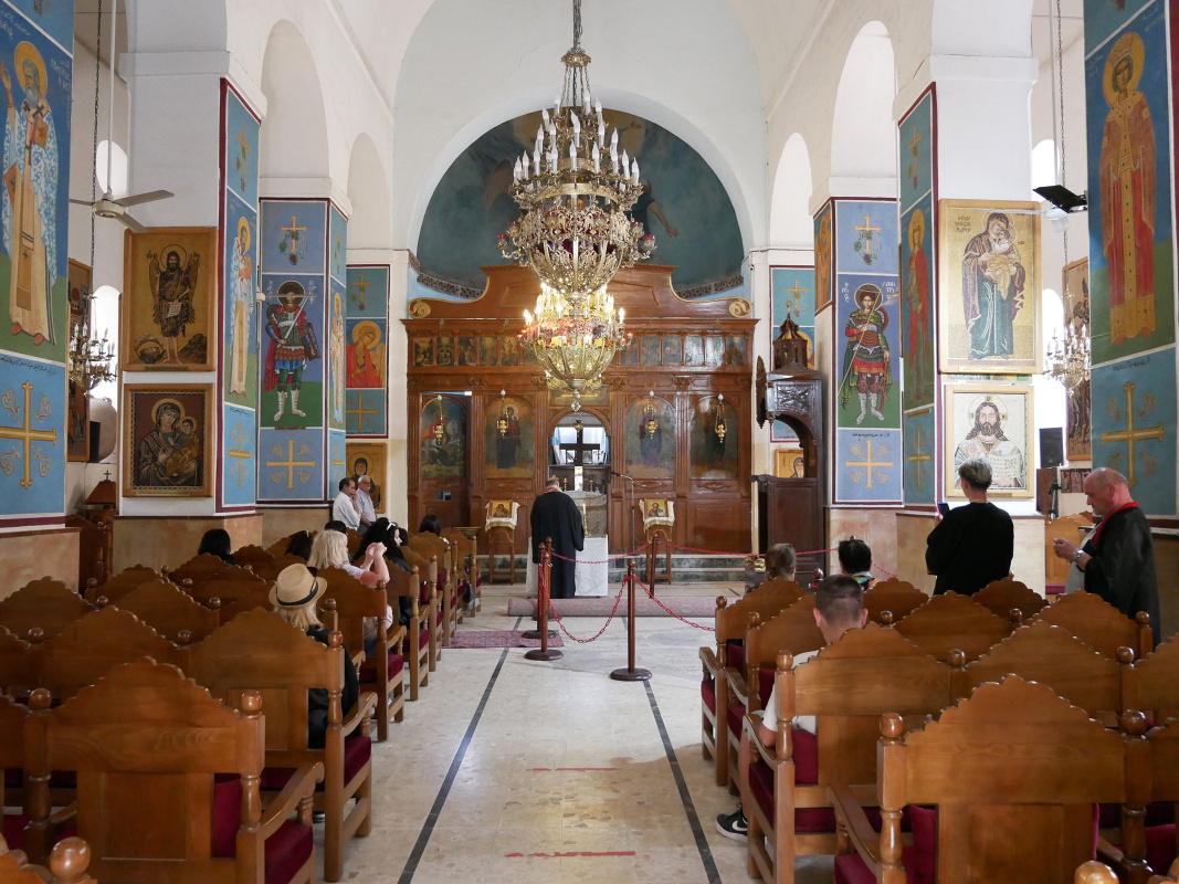 Madaba - grécky ortodoxný kostol sv. Juraja