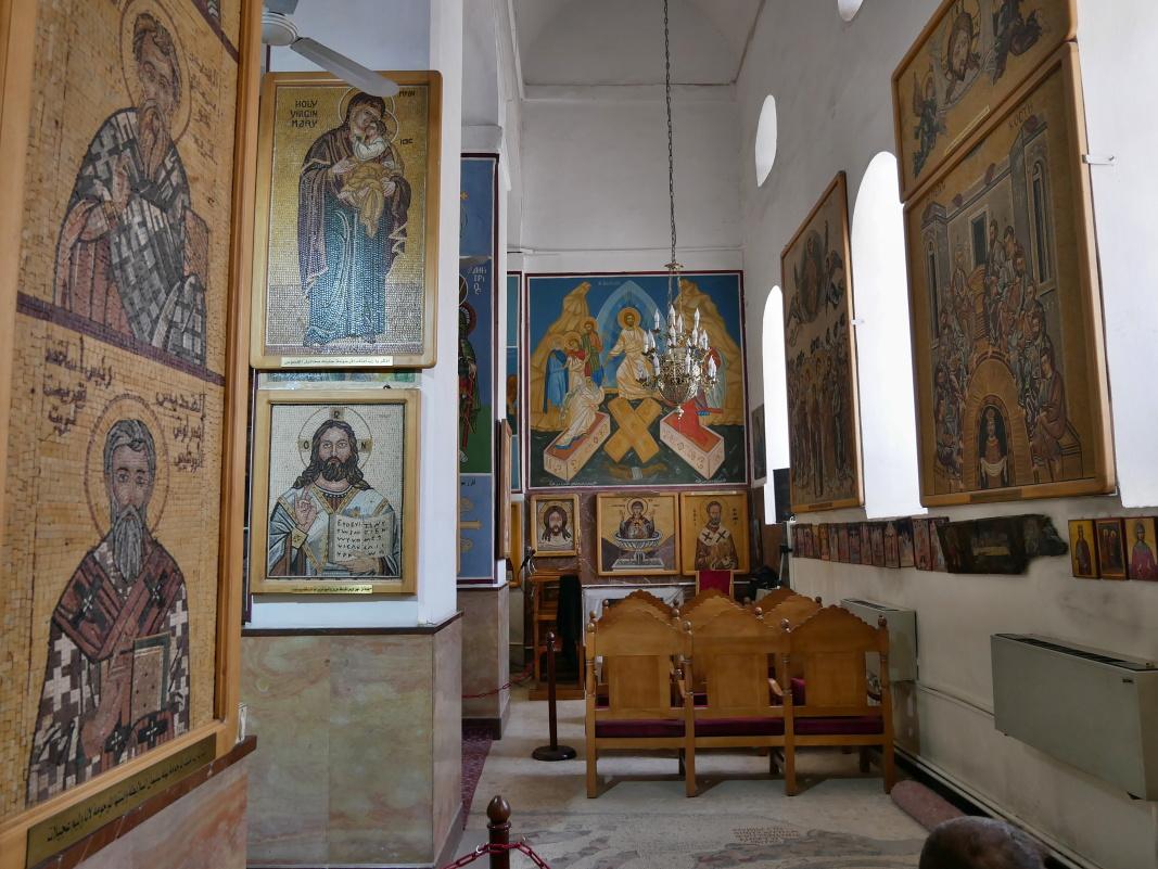 Madaba - grécky ortodoxný kostol sv. Juraja