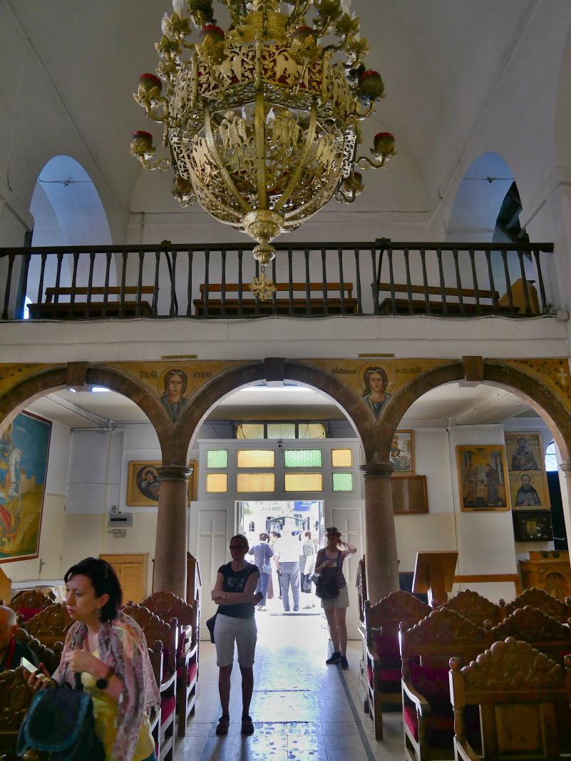 Madaba - grécky ortodoxný kostol sv. Juraja