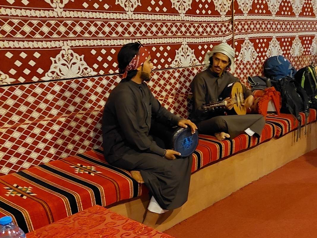Wadi Rum Base Camp - beduínska zábava