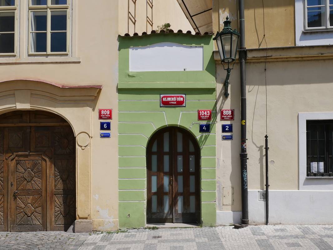 Najmenší dom v Prahe