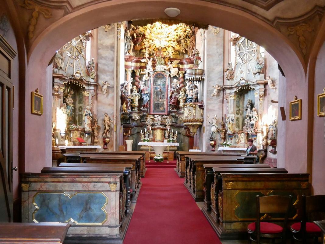 Kunratice - Kostol sv. Jakuba Staršího (většího)
