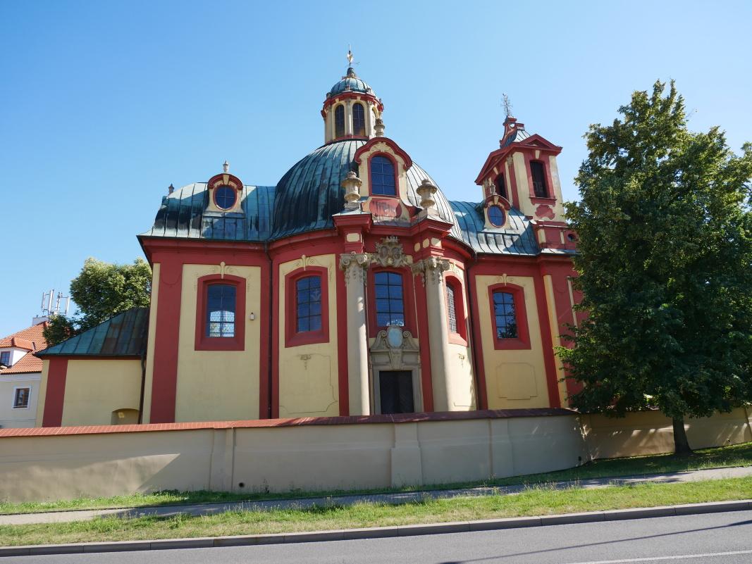 Kunratice - Kostol sv. Jakuba Staršího (většího)
