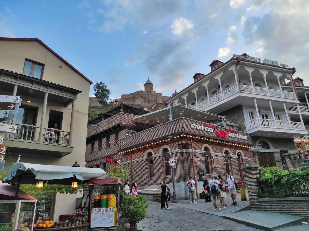 Tbilisi - pevnosť Narikala