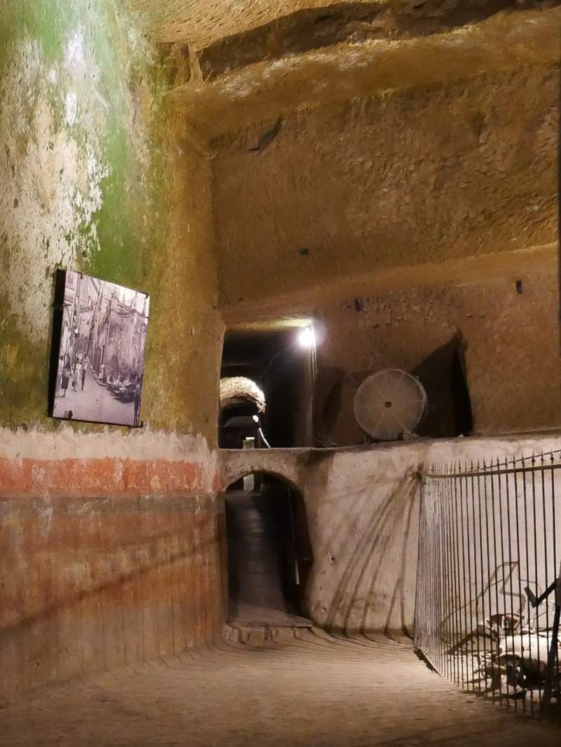 Napoli Sotterranea - chodby
