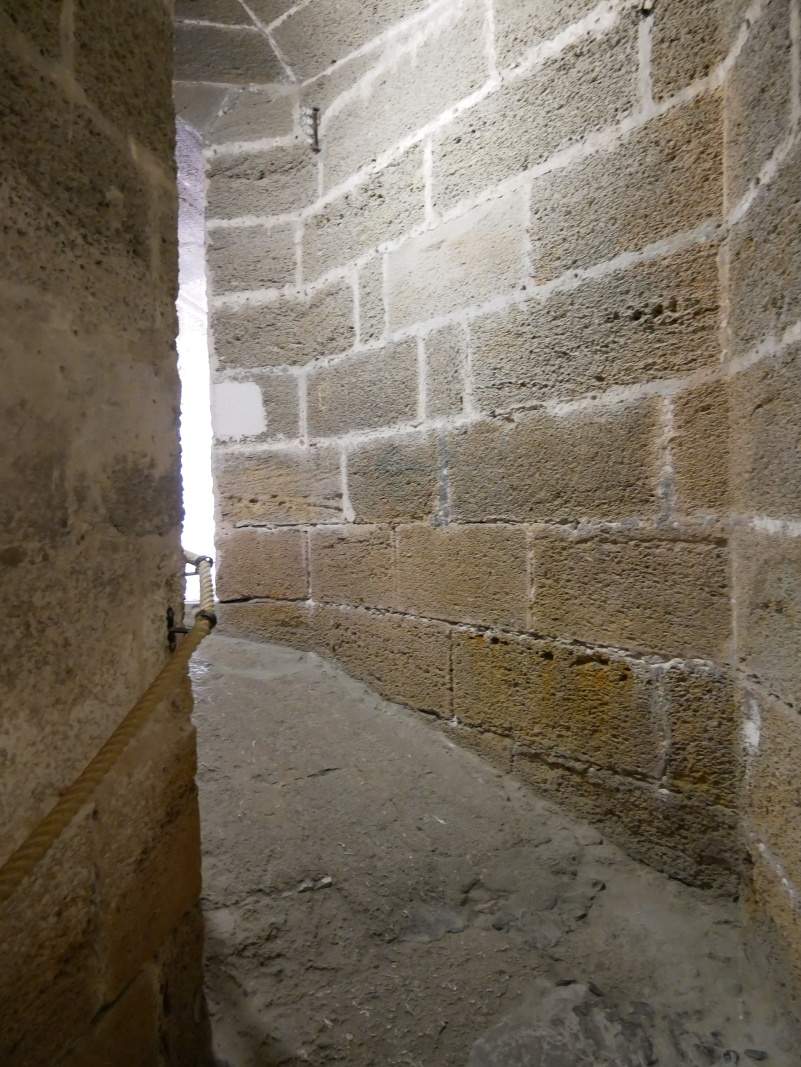 Veža katedrály - na vežu sa opäť ide po rampe