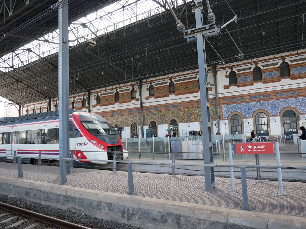Jerez - nádherná vlaková stanica