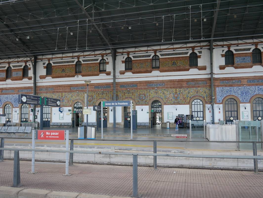Jerez - nádherná vlaková stanica
