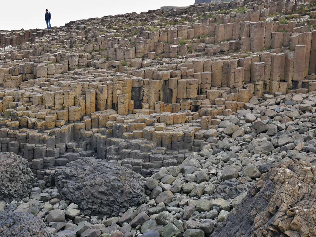 Giant's Causeway - rozhranie Middle a Grand Causeway