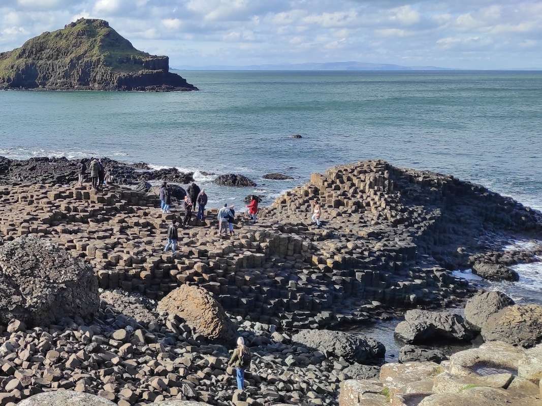 Giant's Causeway - Middle (Kreslo želaní) Causeway z Grand Causeway