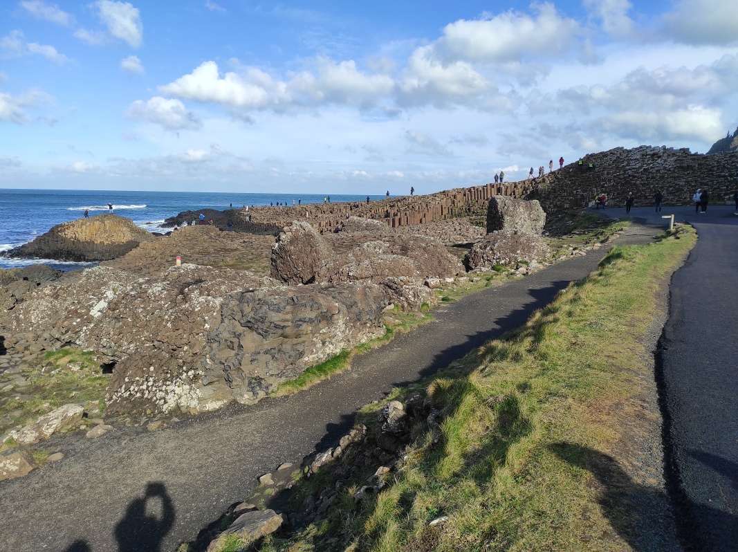 Giant's Causeway - odchádzame