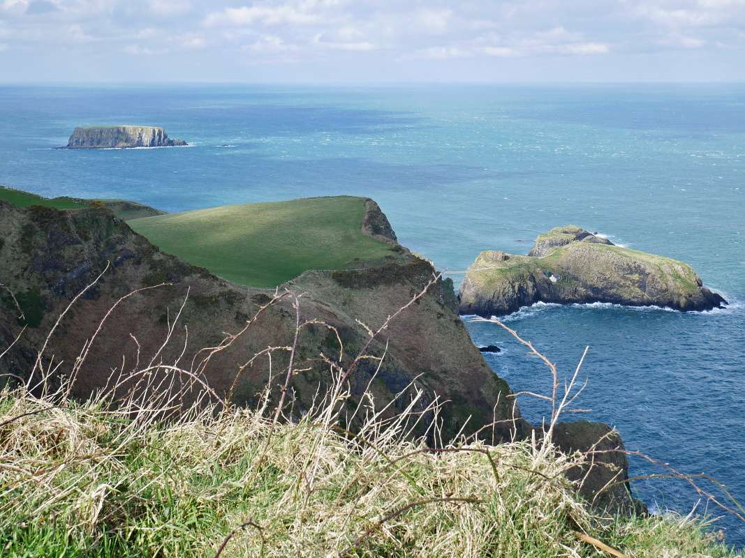 Portaneevy viewpoint - Carrick-a-Rede Rope Bridge