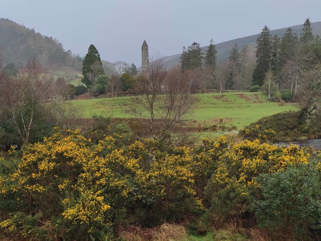 Glendalough - ideme ku kláštorom