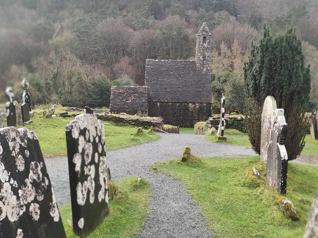 Glendalough - Kostol sv. Kevina