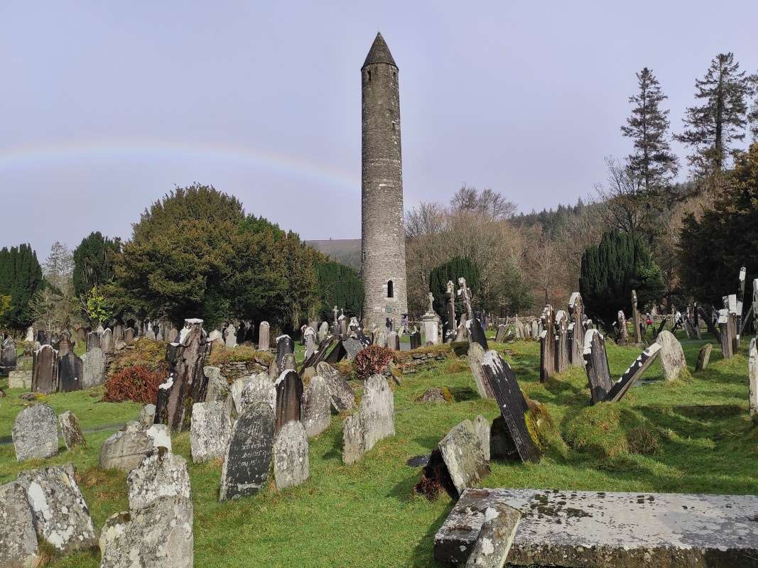 Glendalough - Okrúhla veža
