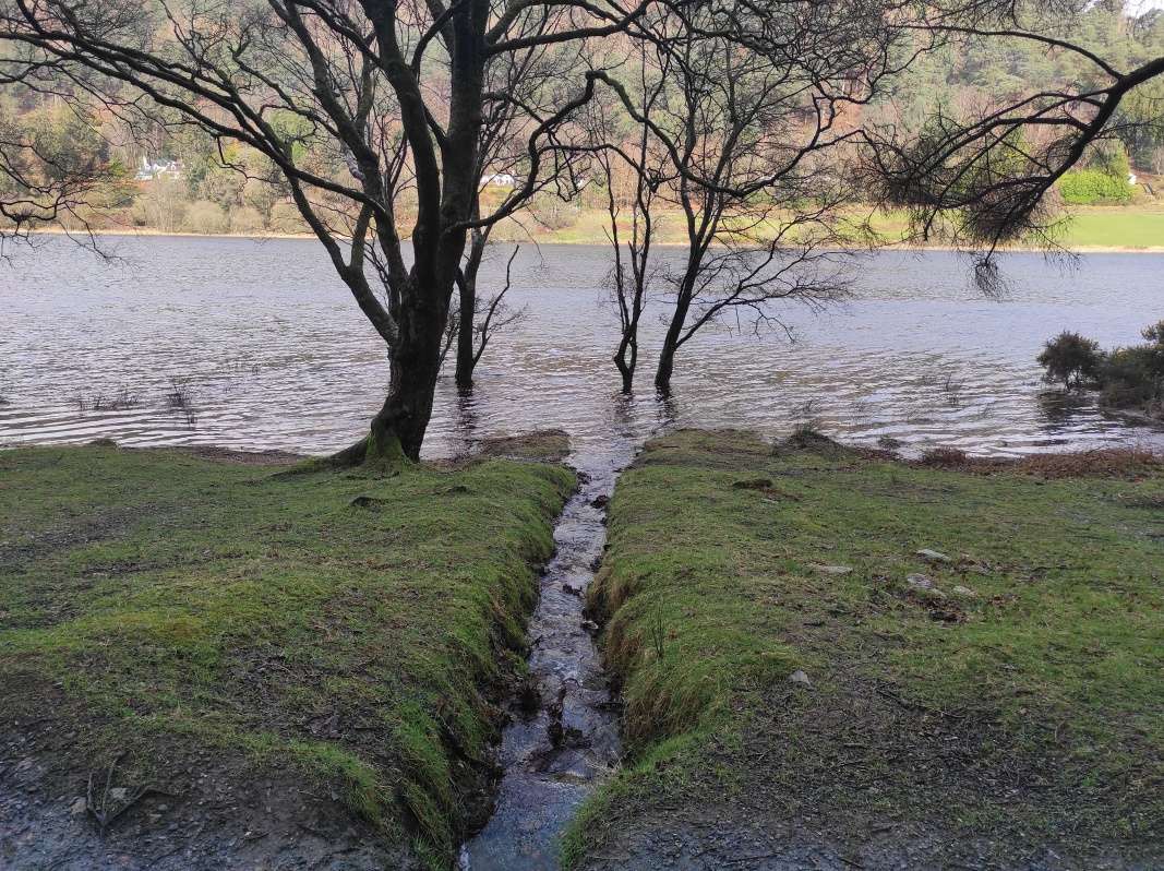 Glendalough - Dolné jazero