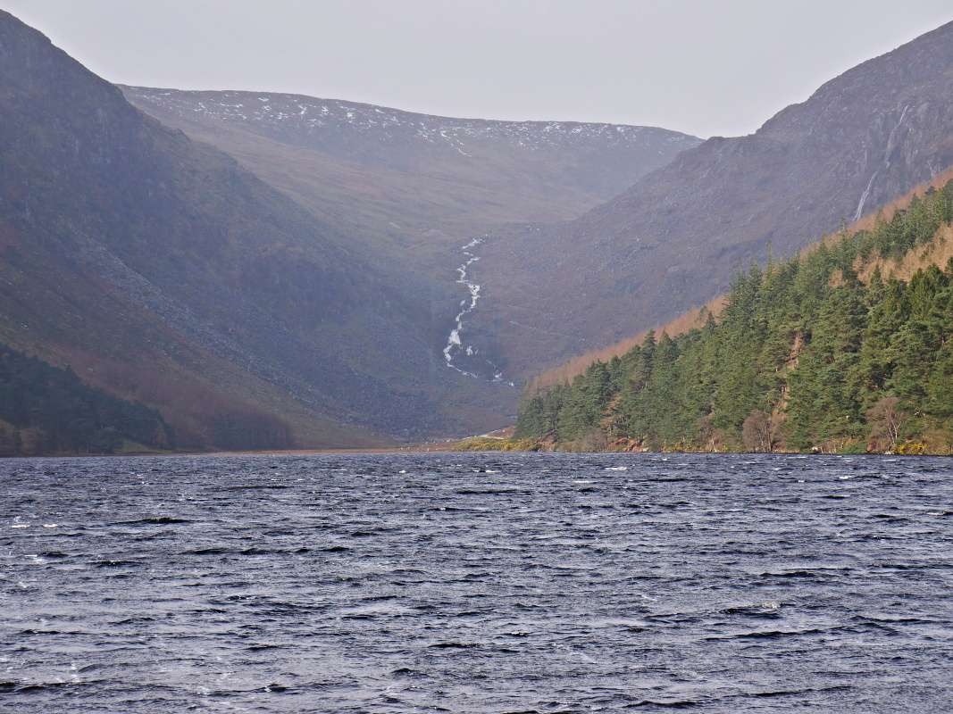 Glendalough - Horné jazero