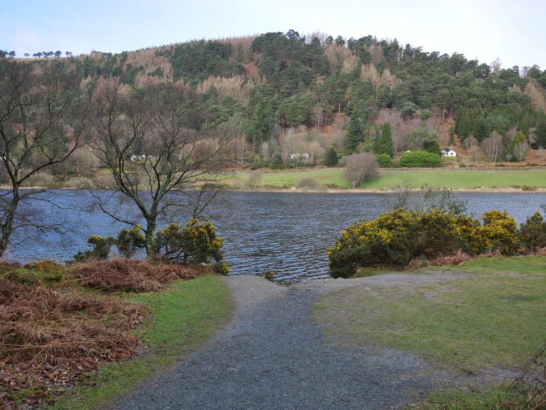 Glendalough - Dolné jazero