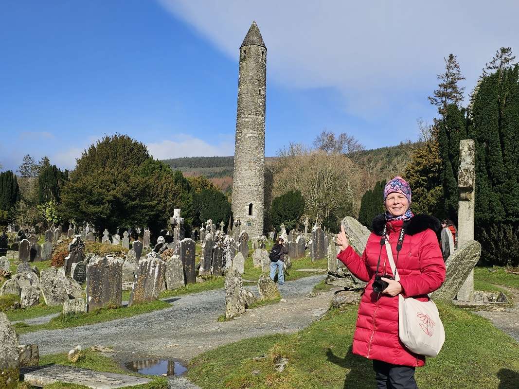 Glendalough - Okrúhla veža
