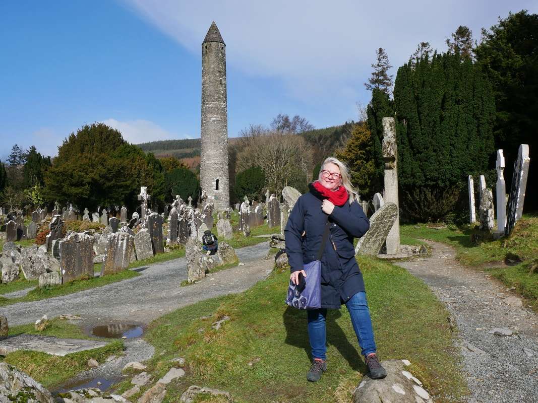 Glendalough - Okrúhla veža