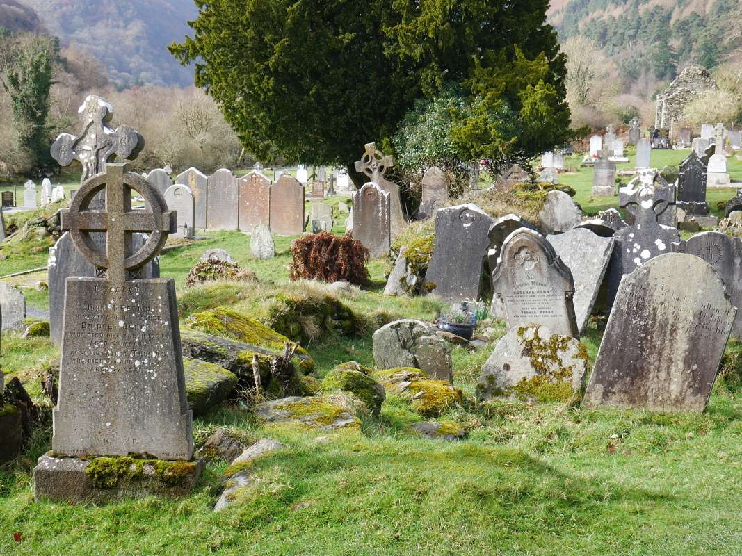 Glendalough - cintorín