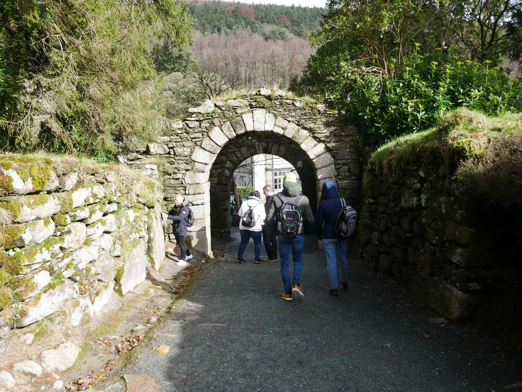 Glendalough - Vstupná brána (pri východe)