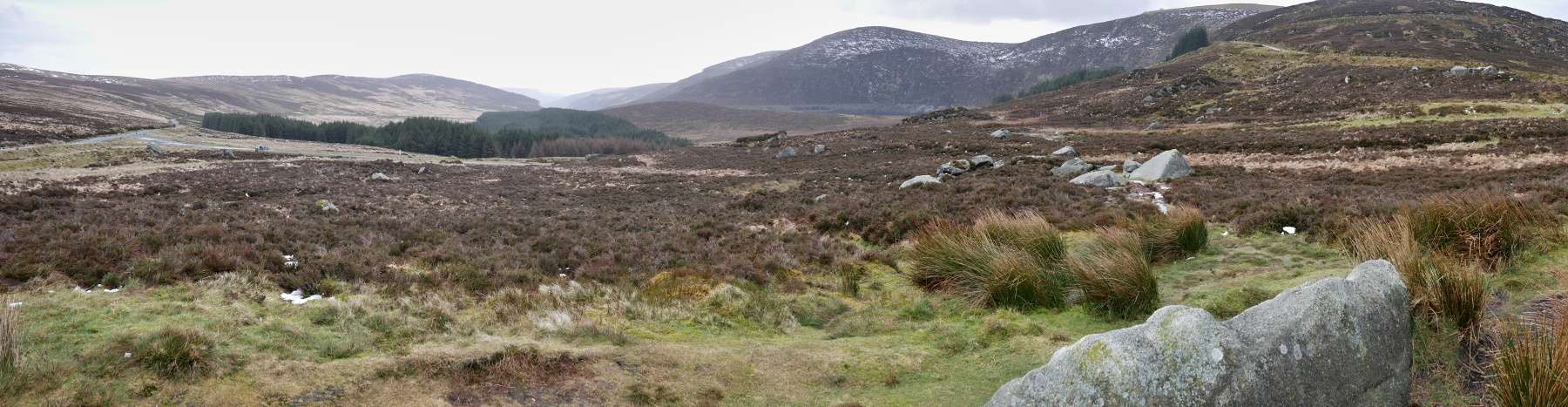 Wicklow - vyhliadka, miesta nahrávania Statočného Srdca