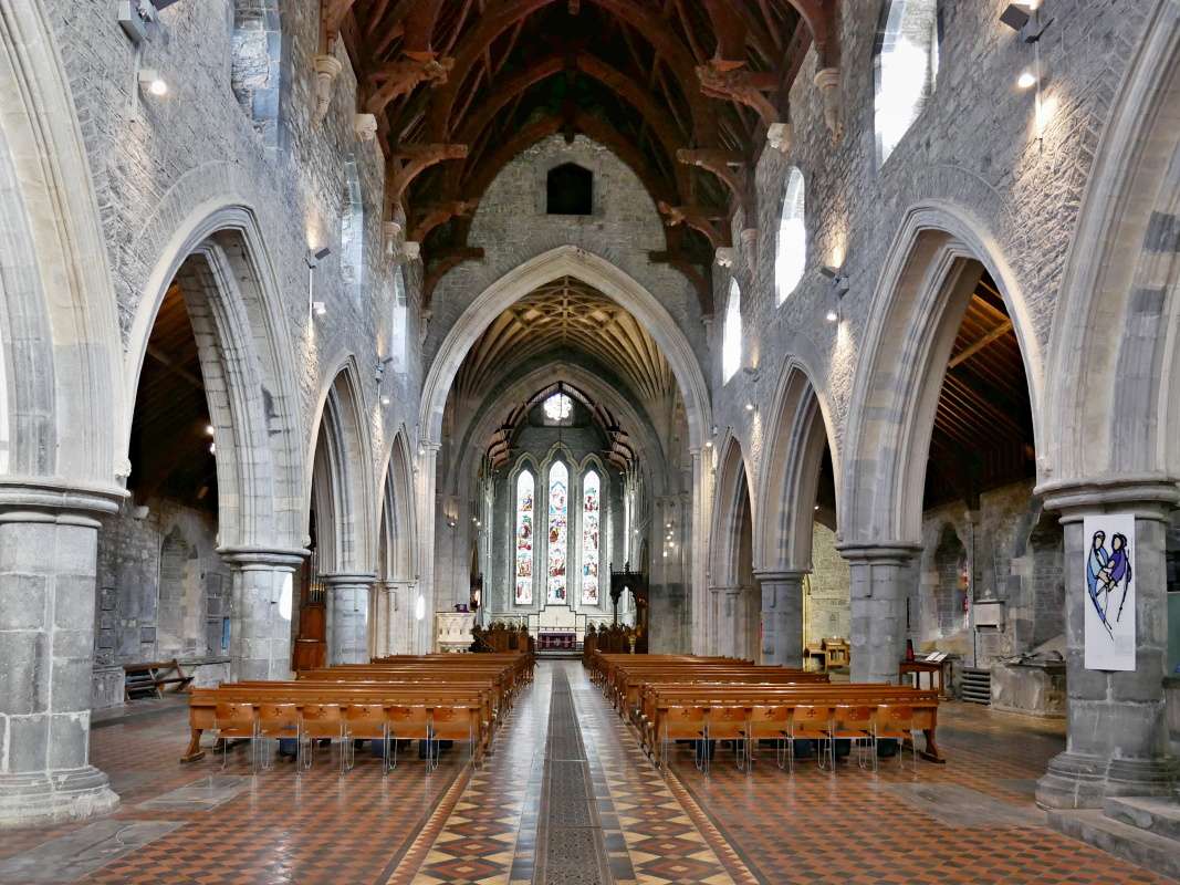Kilkenny - Katedrála St. Canice, hlavná loď