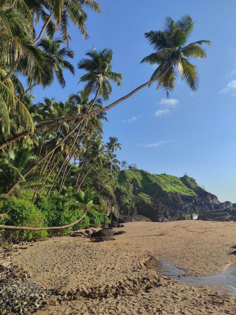 Kakolem beach - odchádzame