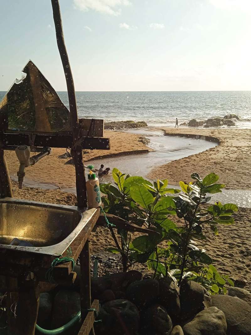 Kakolem beach - odchádzame
