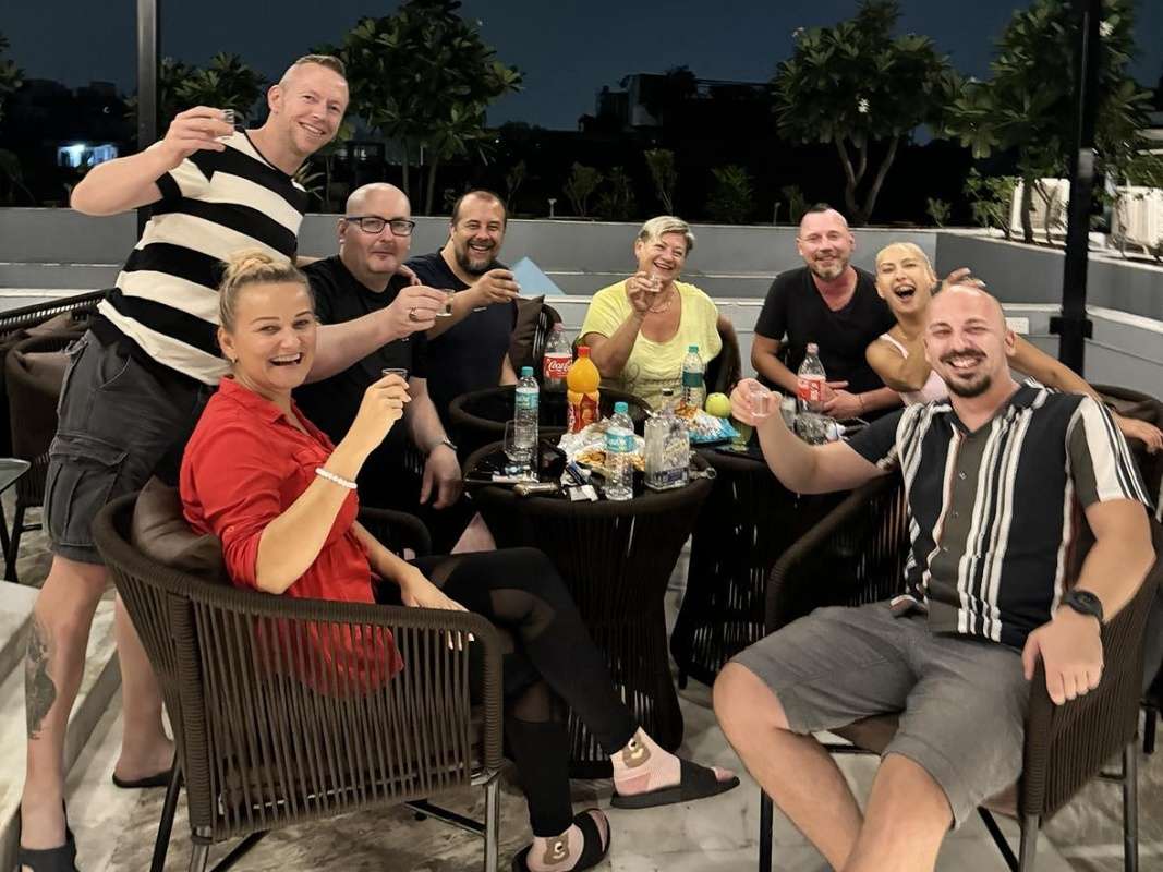 Partia na streche hotela Cottage Yes Please