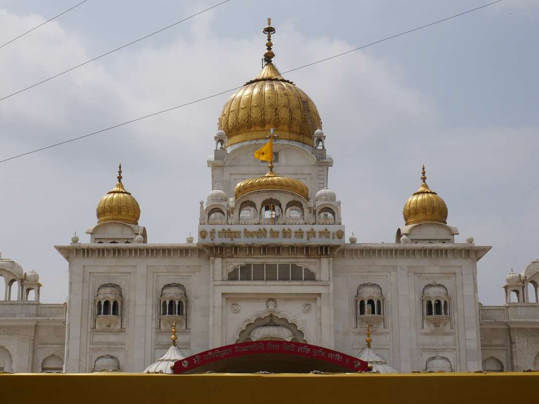 Sikhský chrám Grurdwara Bangla Sahib