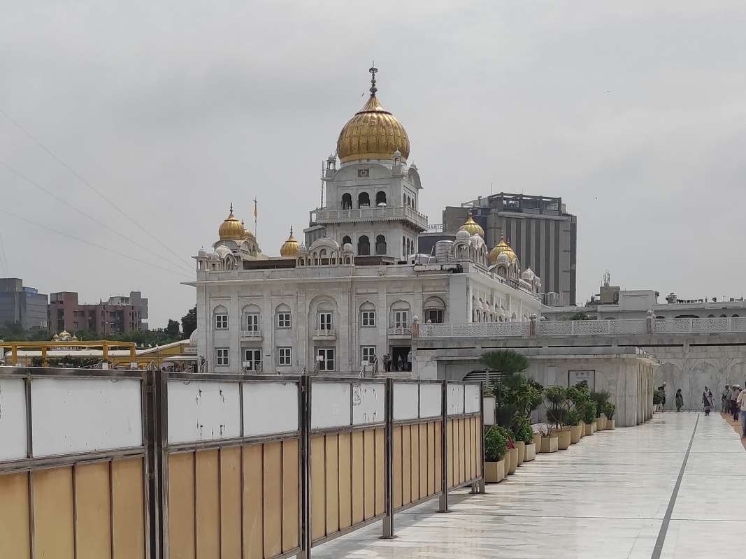 Sikhský chrám Grurdwara Bangla Sahib