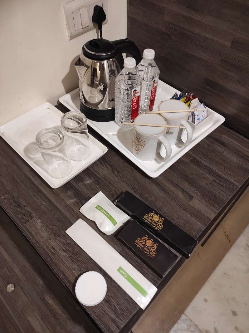 Hotel Surasena Regal Vista v Agre - aj zubné kefky sme dostali, luxuuus