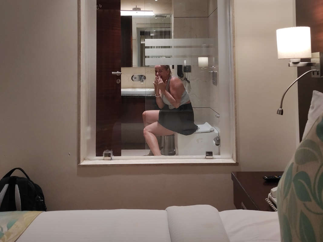 Džajpur, hotel, sme s Judit odpadli :D