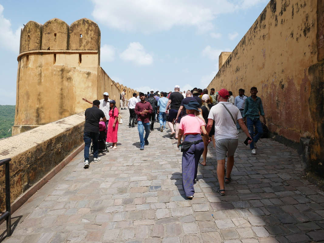 Šlapeme do Amber Fort