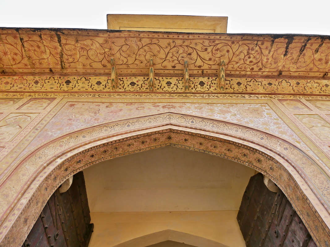 Amber Fort - Levia brána na Druhé nádvorie